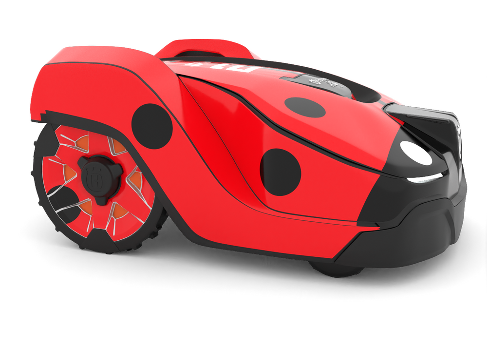 Husqvarna Ladybug Wheel Graphics